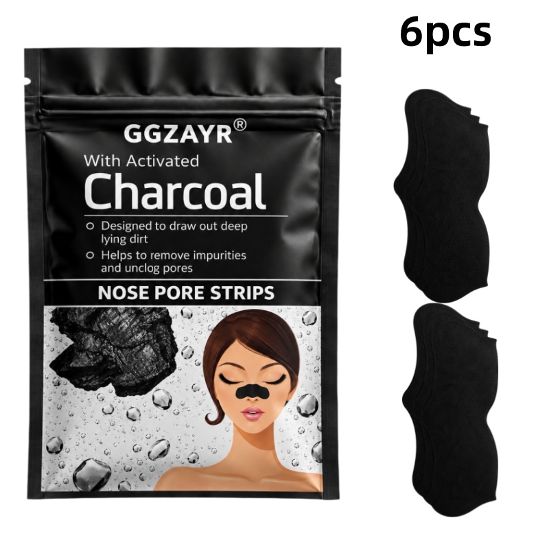 6PCS Activated Charcoal Nose P - огляд і ціна Face Moisturizer