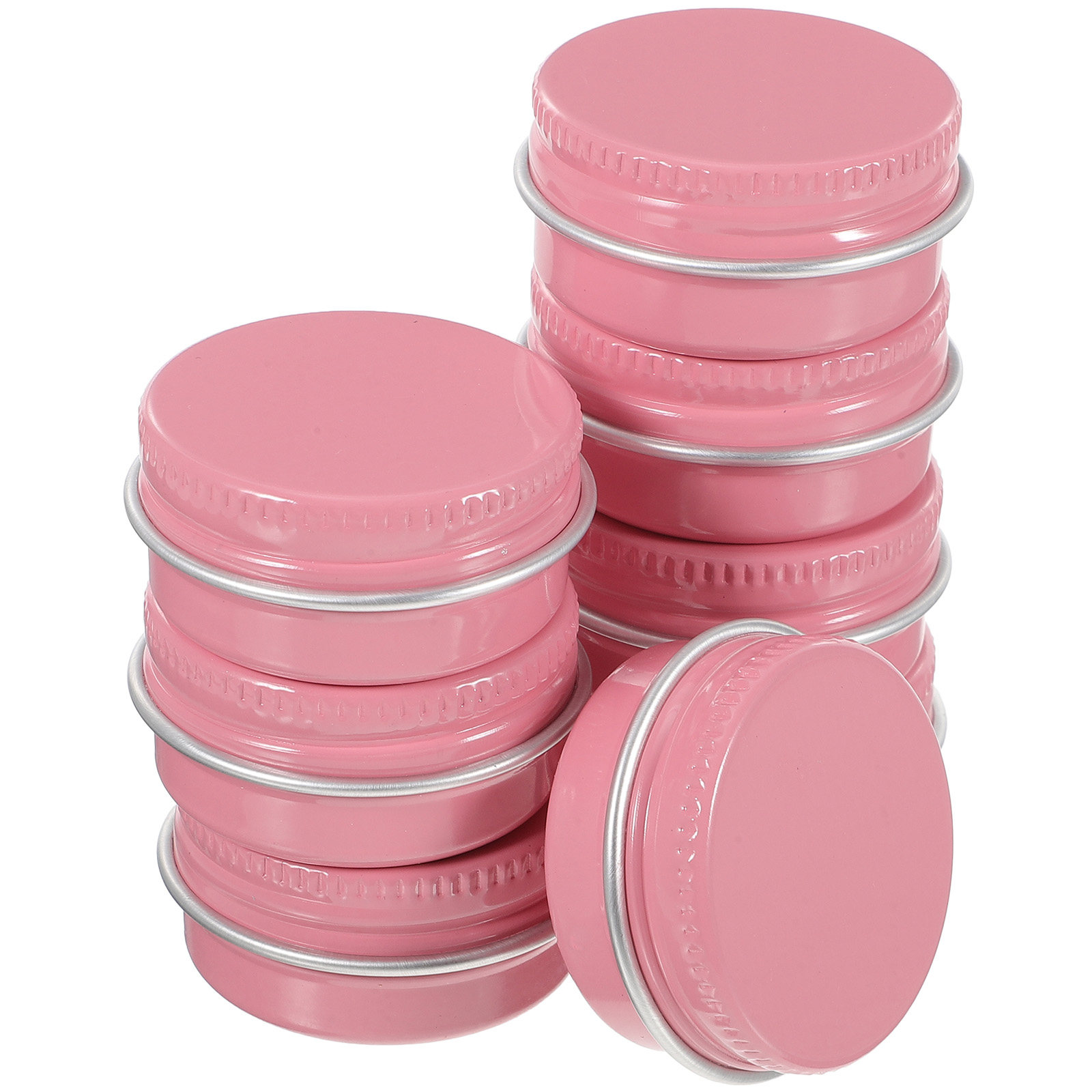 8Pcs Small Aluminum Round Tins - огляд і ціна Lip Balm