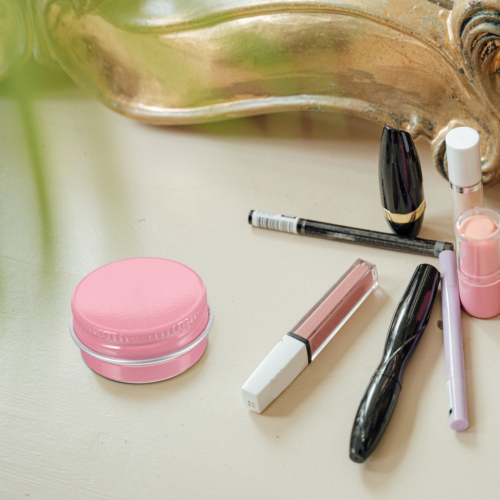 8Pcs Small Aluminum Round Tins - огляд і ціна Lip Balm