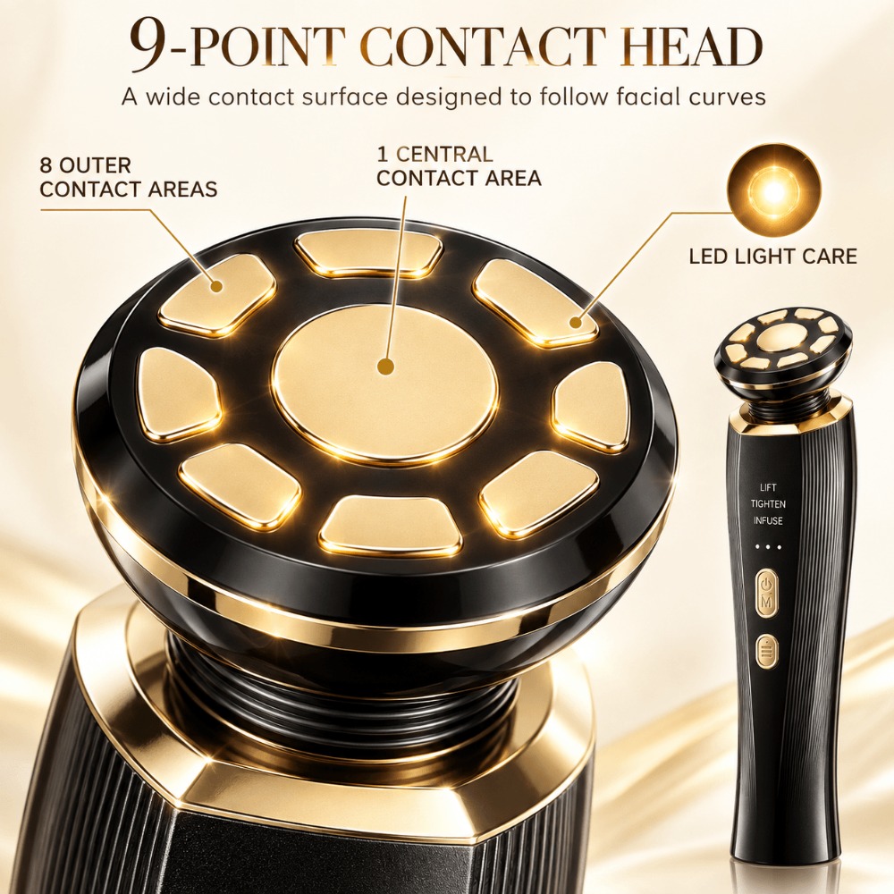 3 Mode Microcurrent Facial Dev - огляд і ціна Skincare Glowing