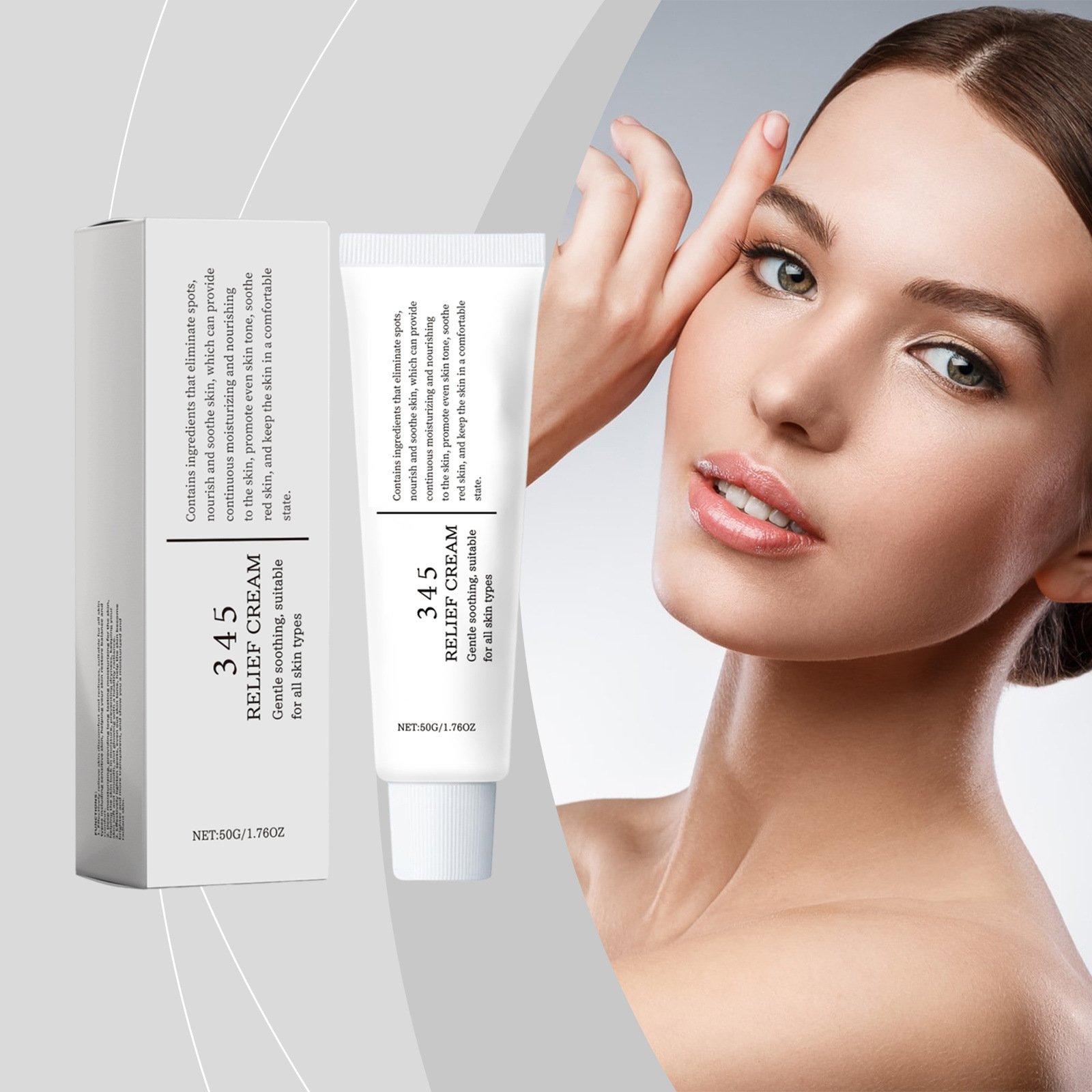 345 Relief Cream Moisturizing  - огляд і ціна Skincare Glowing