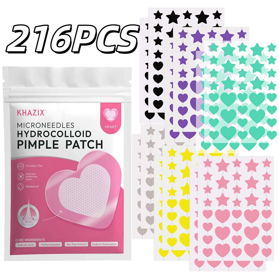216PCS 6-color Star-shaped Acn - огляд і ціна Face Oil