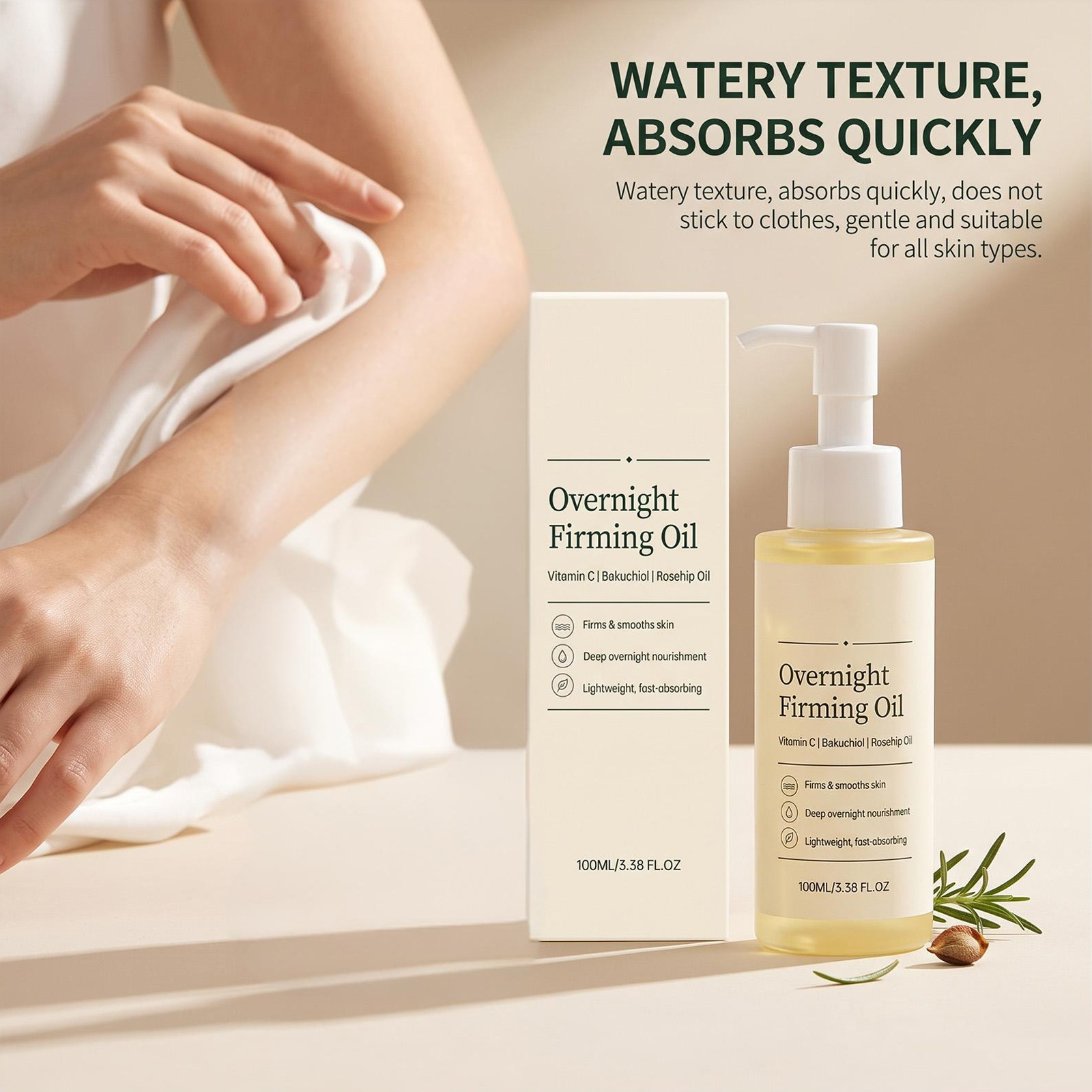 Facial Firming Oil 100ml Vitam - огляд і ціна Face Oil Rosehip