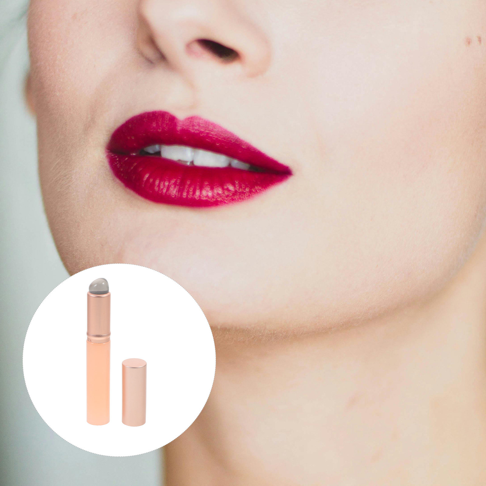 2Pcs Silicone Lip Applicator S - огляд і ціна Lip Balm