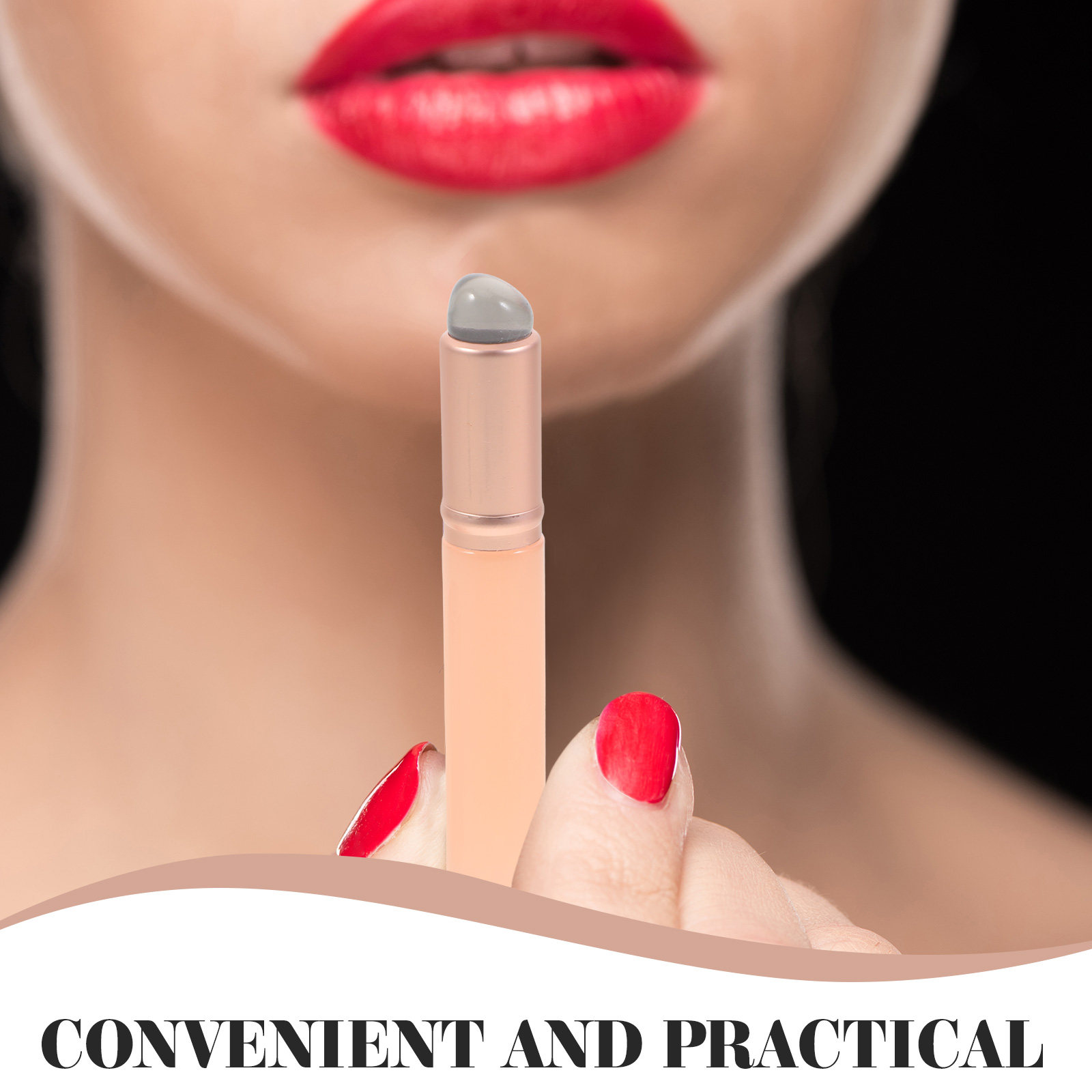 2Pcs Silicone Lip Applicator S - огляд і ціна Lip Balm