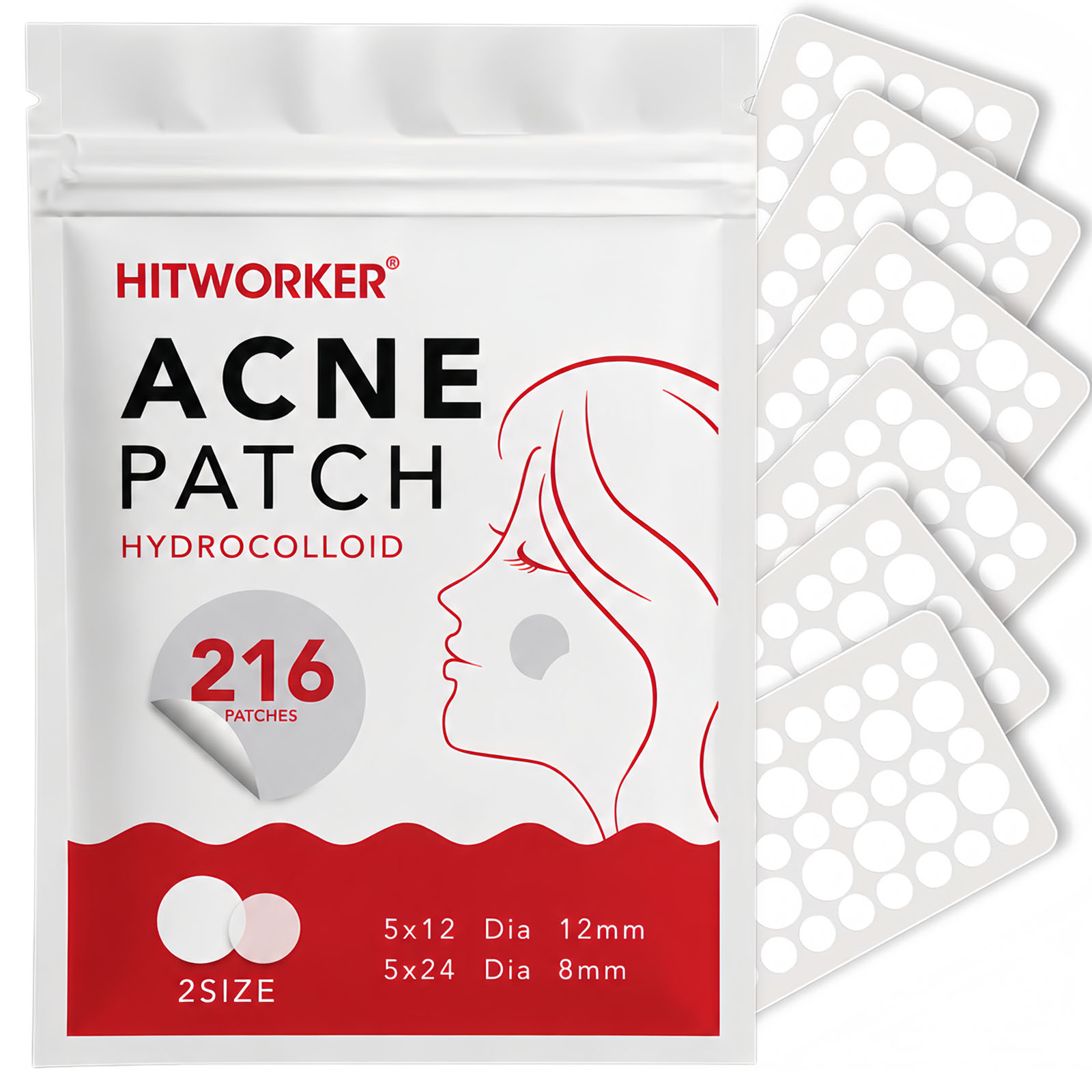 216pcs Hydrocolloid Pimple Pat - огляд і ціна Night Cream