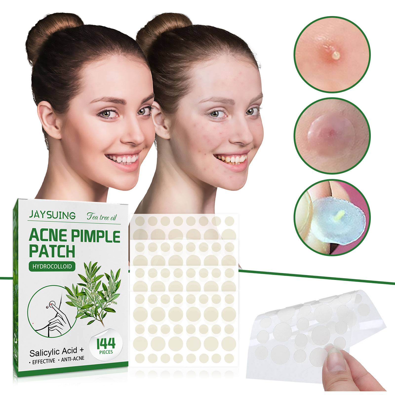 Hydrocolloid Acne Patches - Ab - огляд і ціна Face Oil