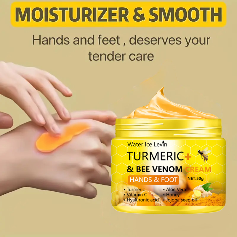 Turmeric Bee Venom Anti-Drying - огляд і ціна Urea Foot Cream